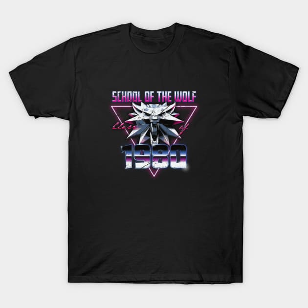 School of the Wolf T-Shirt by PopArtCult